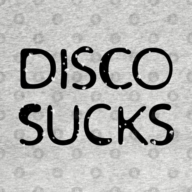 Disco Sucks by Randomart